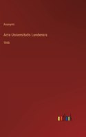 Acta Universitatis Lundensis