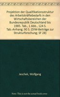 Projektion Der Qualifikationsstruktur Des Arbeitskraftebedarfs in Den Wirtschaftsbereichen Der Bundesrepublik Deutschland Bis 1985