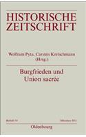 Burgfrieden und Union sacrée