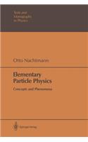 Elementary Particle Physics