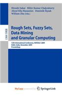 Rough Sets, Fuzzy Sets, Data Mining and Granular Computing