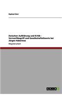 Zwischen Aufklärung und Kritik - Vernunftbegriff und Gesellschaftstheorie bei Jürgen Habermas