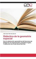 Didáctica de la geometría espacial