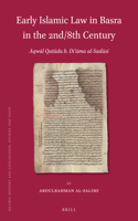 Early Islamic Law in Basra in The 2nd/8th Century