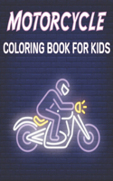Motorcycle Coloring Book for Kids