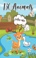 130 Animals Color Me