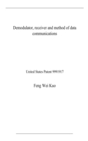Demodulator, receiver and method of data communications