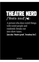 Theatre Nerd Notebook