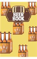 Beer Book: Unique Gifts Women Men Ipa Adult Boyfriend Grownups Hand Crafted Brewing Rating Review