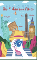 Let's explore the 4 famous cities coloring book
