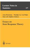 Essays on Item Response Theory