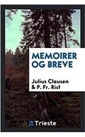 Memoirer Og Breve