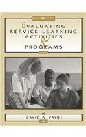 Evaluating Service-Learning Activities and Programs