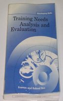 TRAINING NEEDS ANALYSIS EVAL