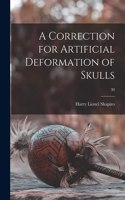 Correction for Artificial Deformation of Skulls; 30