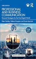 Professional and Business Communication Personal Strategies for the Post-Digital World