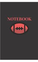 Notebook: Football Journal For Sports Lovers And Athletes