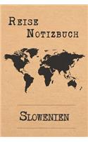 Reise Notizbuch Slowenien: 6x9 Reise Journal I Tagebuch mit Checklisten zum Ausfüllen I Perfektes Geschenk für den Trip nach Slowenien für jeden Reisenden