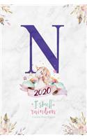 2020 Unicorn Diary Planner I Smell Rainbow