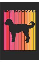 Labradoodle Journal - Vintage Labradoodle Notebook - Gift for Labradoodle Lovers