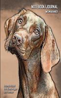 Notebook/Journal - Weimaraner