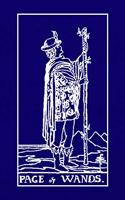 Page of Wands: Tarot Card Journal, 6 X 9 Inch Matte Softcover Paperback Notebook with 120 Blank Lined Pages