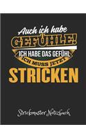 Strickmuster Notizbuch