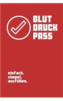 Blutdruckpass