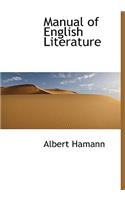 Manual of English Literature