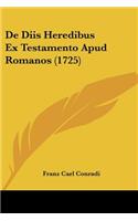 De Diis Heredibus Ex Testamento Apud Romanos (1725)