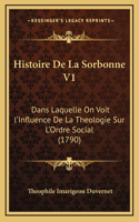 Histoire De La Sorbonne V1