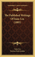 Published Writings Of Isaac Lea (1885)