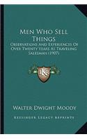 Men Who Sell Things