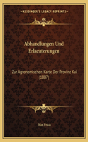 Abhandlungen Und Erlaeuterungen