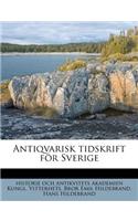 Antiqvarisk Tidskrift for Sverige
