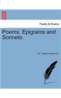 Poems, Epigrams and Sonnets.