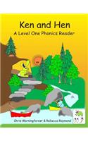 Ken and Hen - A Level One Phonics Reader