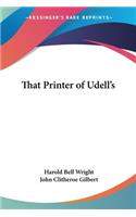 That Printer of Udell's