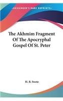 Akhmim Fragment Of The Apocryphal Gospel Of St. Peter