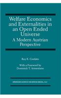 Welfare Economics and Externalities in an Open Ended Universe