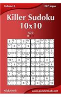 Killer Sudoku 10x10 - FÃ¡cil - Volume 8 - 267 Jogos