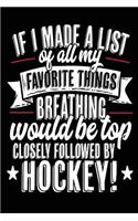 If I Made A List Of All My Favorite Things Breathing Would Be Top Closely