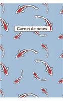 Carnet de notes: Carnet personnalisé pour les fans du Japon - Style Japonais - 100 pages - Lignes, Marge et Entête - Format A5