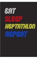 Eat Sleep jogging Repeat Notebook Fan Sport Gift