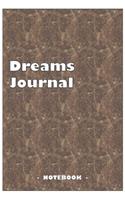 Dreams Journal - To draw and note down your dreams memories, emotions and interpretations