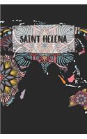 Saint Helena: Ruled Travel Diary Notebook or Journey Journal - Lined Trip Pocketbook for Men and Women with Lines