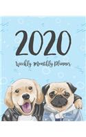 2020 Weekly Monthly Planner: 2020 Daily Weekly Monthly Calendar Planner Schedule Organizer For To Do List Academic Schedule Agenda Logbook Or Student Teacher Organizer Journal N