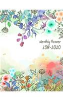 2019-2020 Monthly Planner: Academic Weekly & Monthly Pocket Calendar Schedule Organizer, 8.5" x 11", 102 Pages