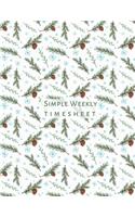 Simple Weekly Timesheet