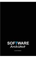 Software Architect Notebook: Lined journal to write in software programming and coding notes - Software engineers gift diary